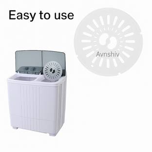 avnshiv Semi Automatic Washing Machine Washing Machine Net (Pack of 1) 1.19 Washing Machine Net