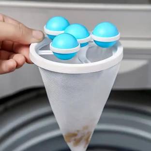 Sarvatr Reusable Washing Machine Filter and Hair Lint Catcher - Home Cleaning Accessory Washing Machine Net