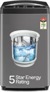 Godrej 7 kg 5 Star, Zero Pressure Technology Fills Tub 60% Faster, Stainless Steel Gravity Drum Fully Automatic Top Load Washing Machine Grey
