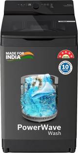 BOSCH 10 kg Fully Automatic Top Load Washing Machine Black