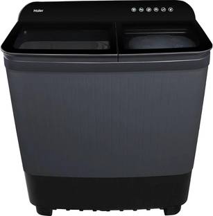 Haier 8.5 kg Semi Automatic Top Load Washing Machine Black, Grey