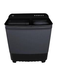 Haier 8.5 kg Semi Automatic Top Load Washing Machine Black, Grey