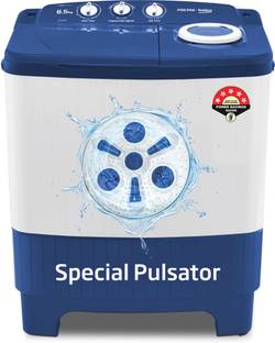 Voltas Beko 6.5 kg Semi Automatic Top Load Washing Machine Blue