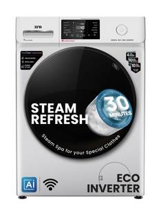 IFB 7 kg 5 Star with Steam Refresh program, 9 Swirl Wash, Eco Inverter, Powered by AI with Wifi Fully ...