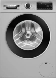 BOSCH 10 kg Fully Automatic Front Load Washing Machine with In-built Heater Silver