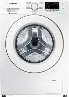 SAMSUNG 8 kg Inverter with Ecobubble Fully Automatic Front Load Washing Machine with In-built Heater White