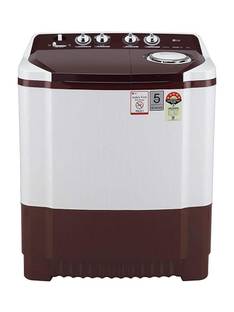 LG 8 kg Semi Automatic Top Load Washing Machine Brown