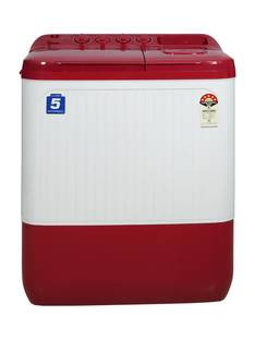 Lloyd 8 kg Semi Automatic Top Load Washing Machine Maroon