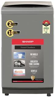 Sharp 11 kg Fully Automatic Top Load Washing Machine Grey
