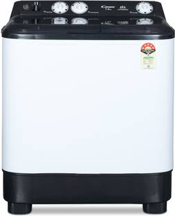 CANDY 7 kg Semi Automatic Top Load Washing Machine Black, White