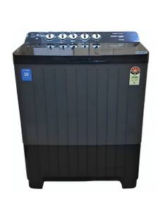 Voltas 10 kg Semi Automatic Top Load Washing Machine Black