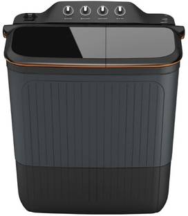 Lloyd 7.5 kg Semi Automatic Top Load Washing Machine Black