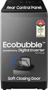 Samsung 9 kg 5 star, Ecobubble, Wi-Fi, Digital Inverter Fully Automatic Top Load Washing Machine Grey