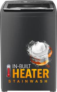 Whirlpool 7.5 kg 5 Star Stainwash Pro Fully Automatic Top Load Washing Machine with In-built Heater Grey