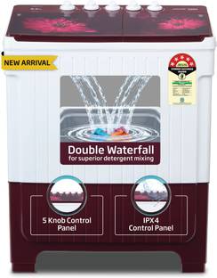 Voltas Beko by A Tata Product 8.5 kg 5 Star Semi Automatic Top Load Washing Machine Multicolor