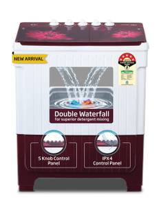 Voltas Beko by A Tata Product 9.5 kg 5 Star Semi Automatic Top Load Washing Machine Multicolor