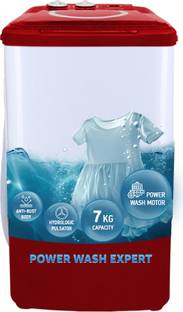 ONIDA 7 kg Washer only White, Maroon