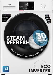 IFB 6 kg 5 Star with Steam Refresh program, 9 Swirl Wash, Eco Inverter, Powered by AI with Power Steam...