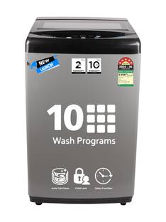 Midea 7.5 kg Fully Automatic Top Load Washing Machine Grey