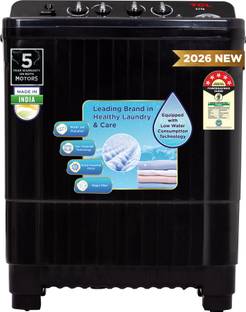 TCL 8.5 kg 5 Star with Extra Powerful Motor, Magic & Lint Filter, Multi Jet Pulsator and Fast Dry Semi...