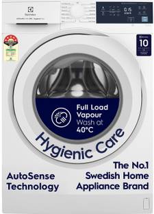 Electrolux 8 kg 5 Star EcoInverter, 40C Vapour Wash,UltimateCare 300 Fully Automatic Front Load Washin...