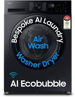 Samsung 12/7 kg Washer with Dryer 5 Star, AI EcoBubble, AI Energy Mode, Air Wash, Super Speed, Hygiene...