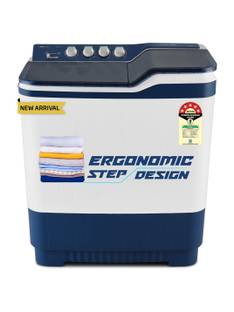 Voltas Beko 10 kg Semi Automatic Top Load Washing Machine Blue