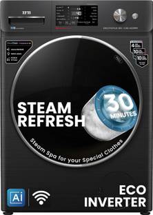 IFB 11 kg 5 Star with Steam Refresh program, 9 Swirl Wash, Eco Inverter, with AI Fully Automatic Front...