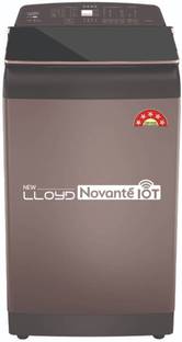 Lloyd 8.5 kg Fully Automatic Top Load Washing Machine with In-built Heater Brown, Black