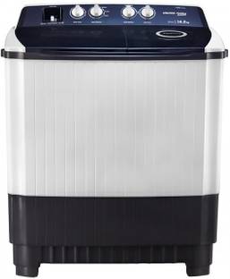Voltas Beko by A Tata Product 14 kg Semi Automatic Top Load Washing Machine Grey, White