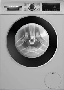 BOSCH 9 kg Fully Automatic Front Load with In-built Heater Silver