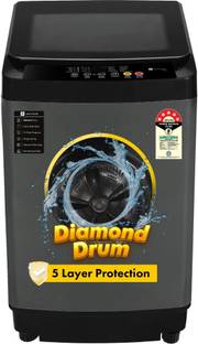 realme TechLife 7 kg 5 Star Rating Fabric Safe Wash Fully Automatic Top Load Washing Machine Black, Gr...