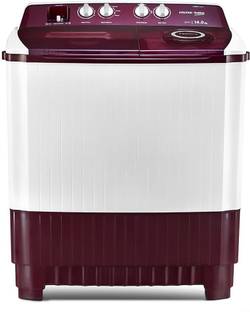 Voltas Beko by A Tata Product 14 kg Semi Automatic Top Load Washing Machine Maroon, White