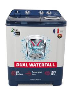Thomson 7 kg 5 Star Aqua Magic with Double Waterfall, Detergent Box, 3D Rollers Technology, Magic Filt...