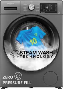 Whirlpool 8 kg Steam Technology 5 Star Inverter 100+ Tough Stains, 6th Sense Soft Move Fully Automatic...