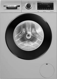 BOSCH 8 kg Fully Automatic Front Load with In-built Heater Grey (