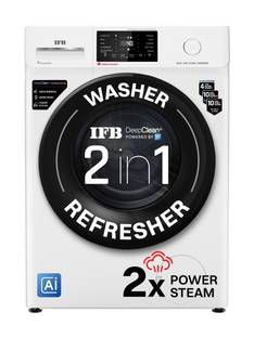 IFB 6 kg with 9 Swirl Wash, 2x Power Steam, 30 Min Steam Refresh Program, Eco Inverter Motor, DeepClea...