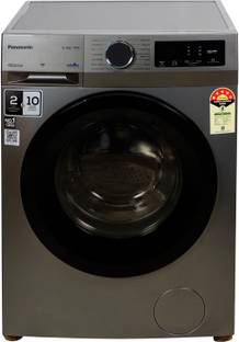 Panasonic 8 kg Fully Automatic Front Load Washing Machine with In-built Heater Grey