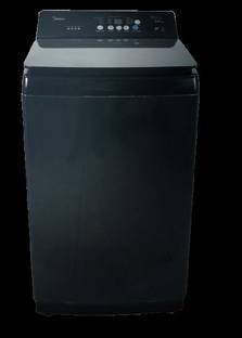 Midea 8 kg Fully Automatic Top Load Washing Machine with In-built Heater Black