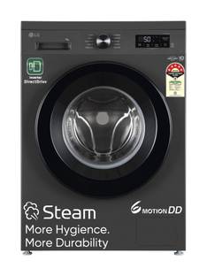 LG 7 kg 5 Star, Inverter Direct Drive Technology, 6 Motion DD, Reduce germs & allergens with steam cyc...