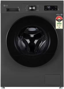 LG 7 kg Fully Automatic Front Load Washing Machine Black