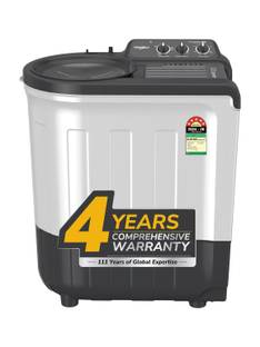 Whirlpool 6.5 kg 5 Star with Ace Wash Station, 1400 RPM Speed and Rust Proof Body Semi Automatic Top L...