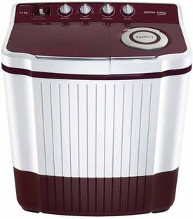 Voltas Beko by A Tata Product 7 kg Semi Automatic Top Load Washing Machine White, Maroon