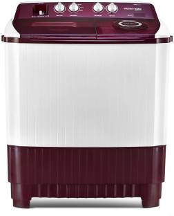 Voltas Beko by A Tata Product 12 kg A Tata Product Anti-allergen Hygiene Boost Washing Machine with Fast Dry and Water Proof IPX4 Panel Semi Automatic Top Load Maroon, White