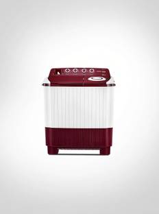Voltas Beko 7 kg Semi Automatic Top Load Washing Machine Maroon