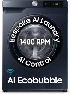 Samsung 9 kg 5 Star, AI Control, AI Ecobubble, Super Speed, Wi-Fi, Hygiene Steam, Digital Inverter Mot...