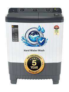 realme TechLife 8 kg with Hard Water Wash Protection and Swift Jet Dry Semi Automatic Top Load Washing...