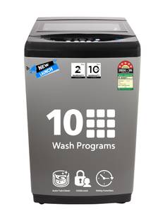 Midea 8.5 kg Fully Automatic Top Load Washing Machine Grey