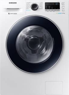 Samsung 8 kg Inverter with Hygiene Steam Fully Automatic Front Load Washing Machine with In-built Heater White