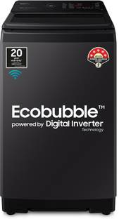 Samsung 7 kg with Wi-Fi Enabled Fully Automatic Top Load Washing Machine Black